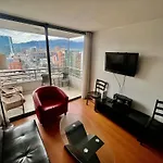 Gran Terraza Con Vista Apoquindo, Apartamento Para 4 Personas, Las Condes