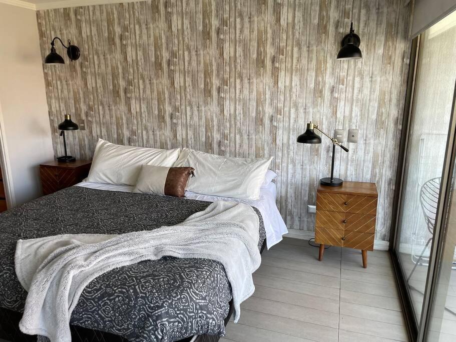 Mall Parque Arauco. Piscina Temperada + King Bed Apartamento *
