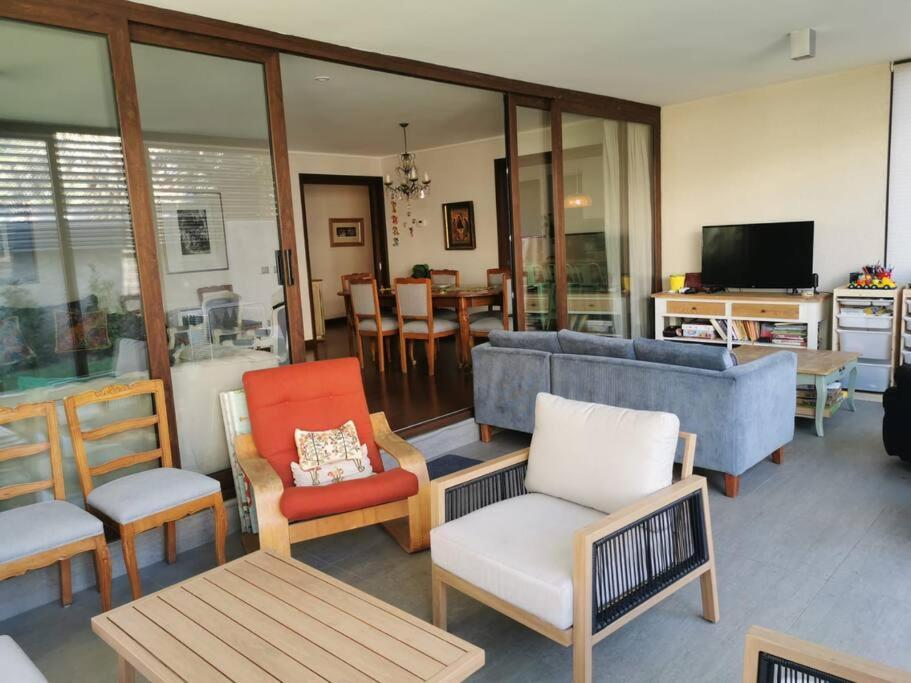 Gran Departamento En Primer Piso + Patio Propio Apartment Santiago