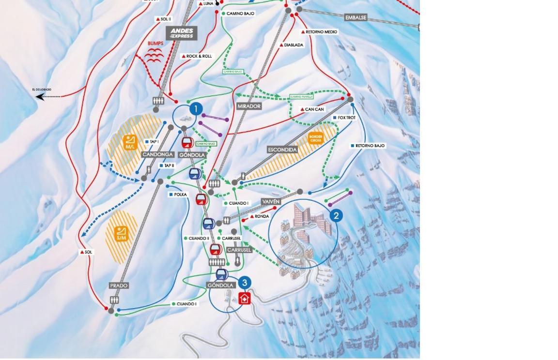 Apartamento Departamento Valle Nevado, In - Out *
