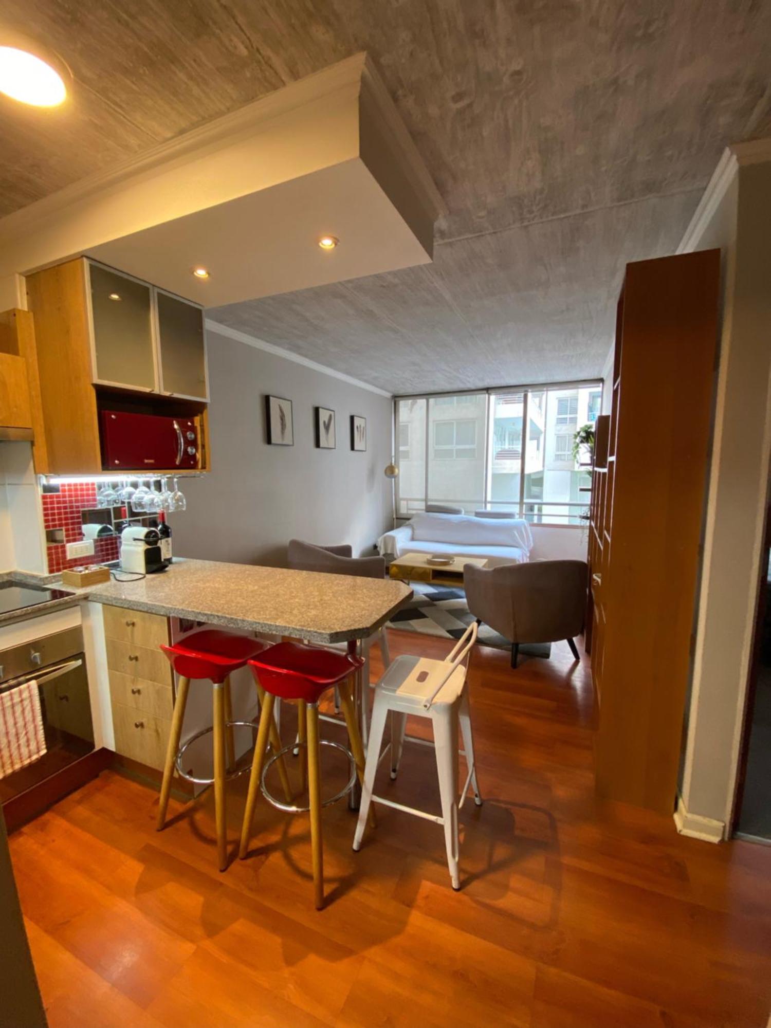 Comodo Y Moderno Apartamento En Las Condes 2dorm, 2banos, Open-kitchen * Santiago
