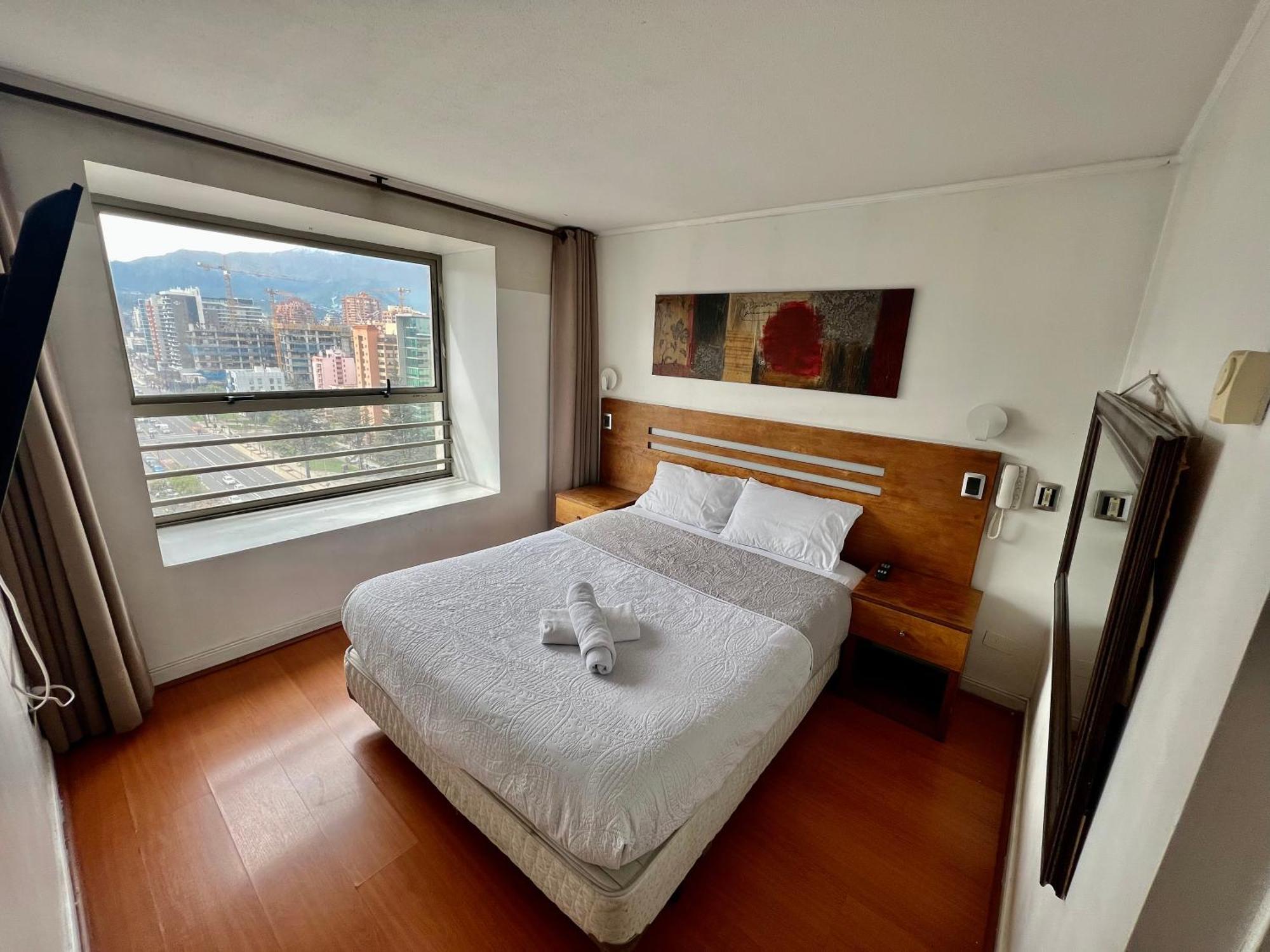 Apartamento Gran Terraza Con Vista Apoquindo, Apartamento Para 4 Personas, Las Condes Santiago de Chile