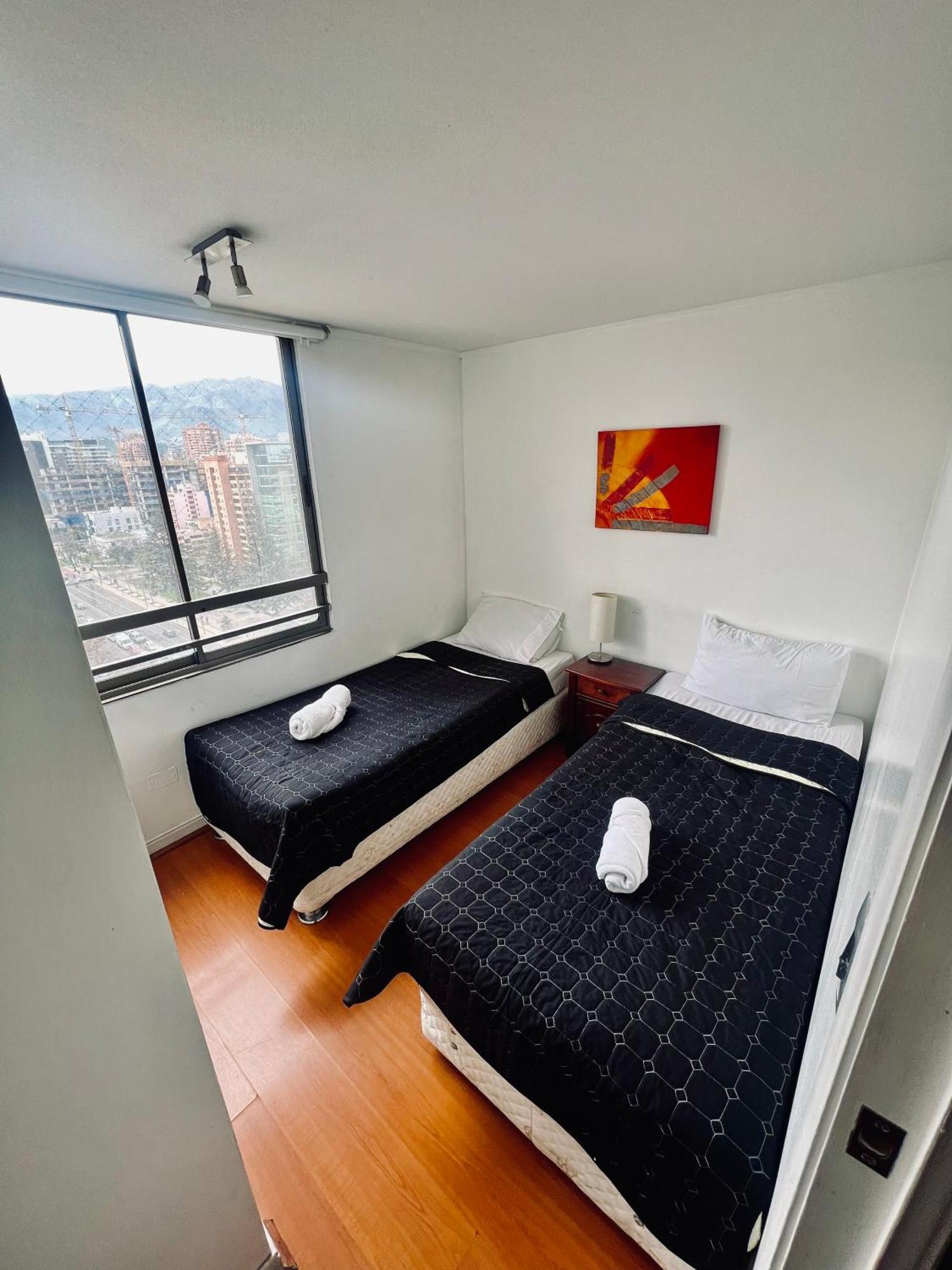 Gran Terraza Con Vista Apoquindo, Apartamento Para 4 Personas, Las Condes Santiago de Chile