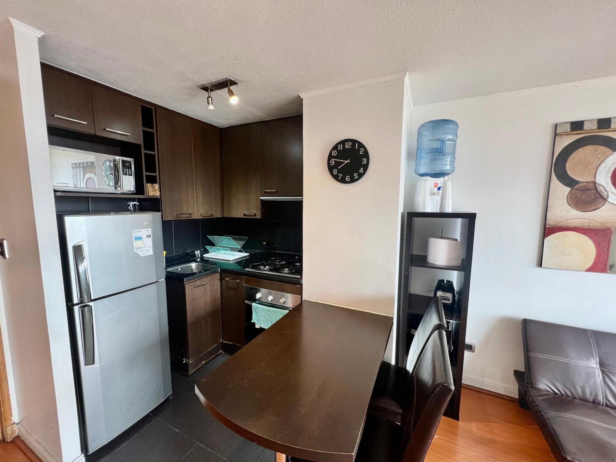 Gran Terraza Con Vista Apoquindo, Apartamento Para 4 Personas, Las Condes *