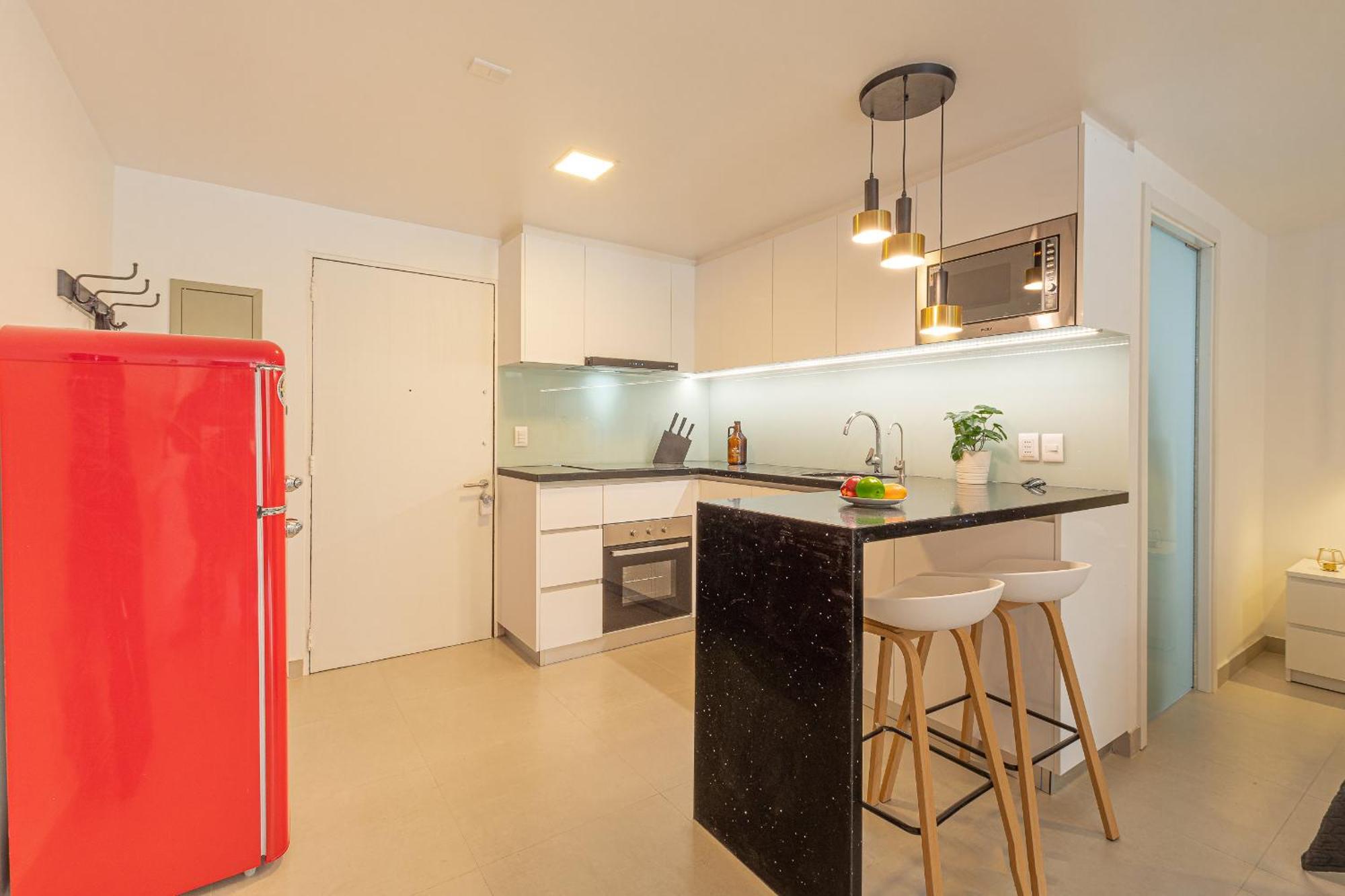 King-size Bed With Terrace And Air Conditioning! Căn hộ Santiago