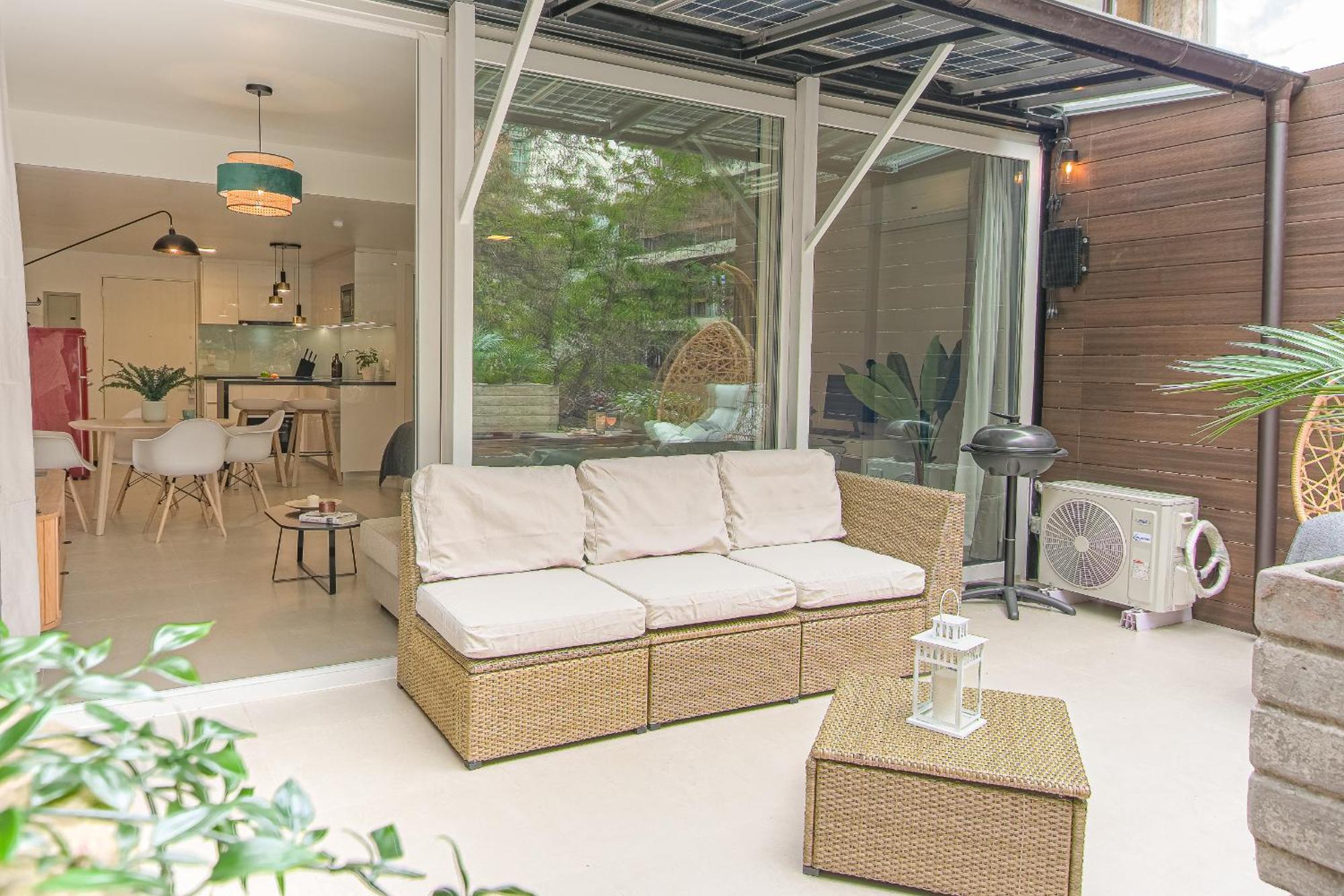 King-size Bed With Terrace And Air Conditioning! * Santiago