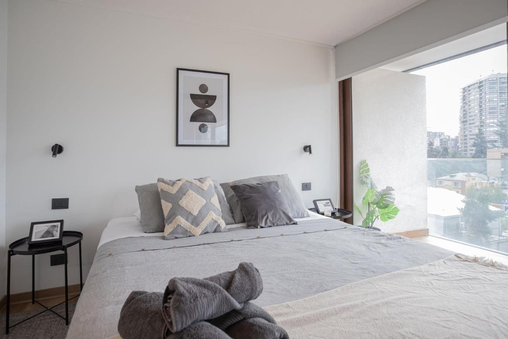 Apartamento Exclusividad Y Confort A Pasos Del Metro Santiago de Chile
