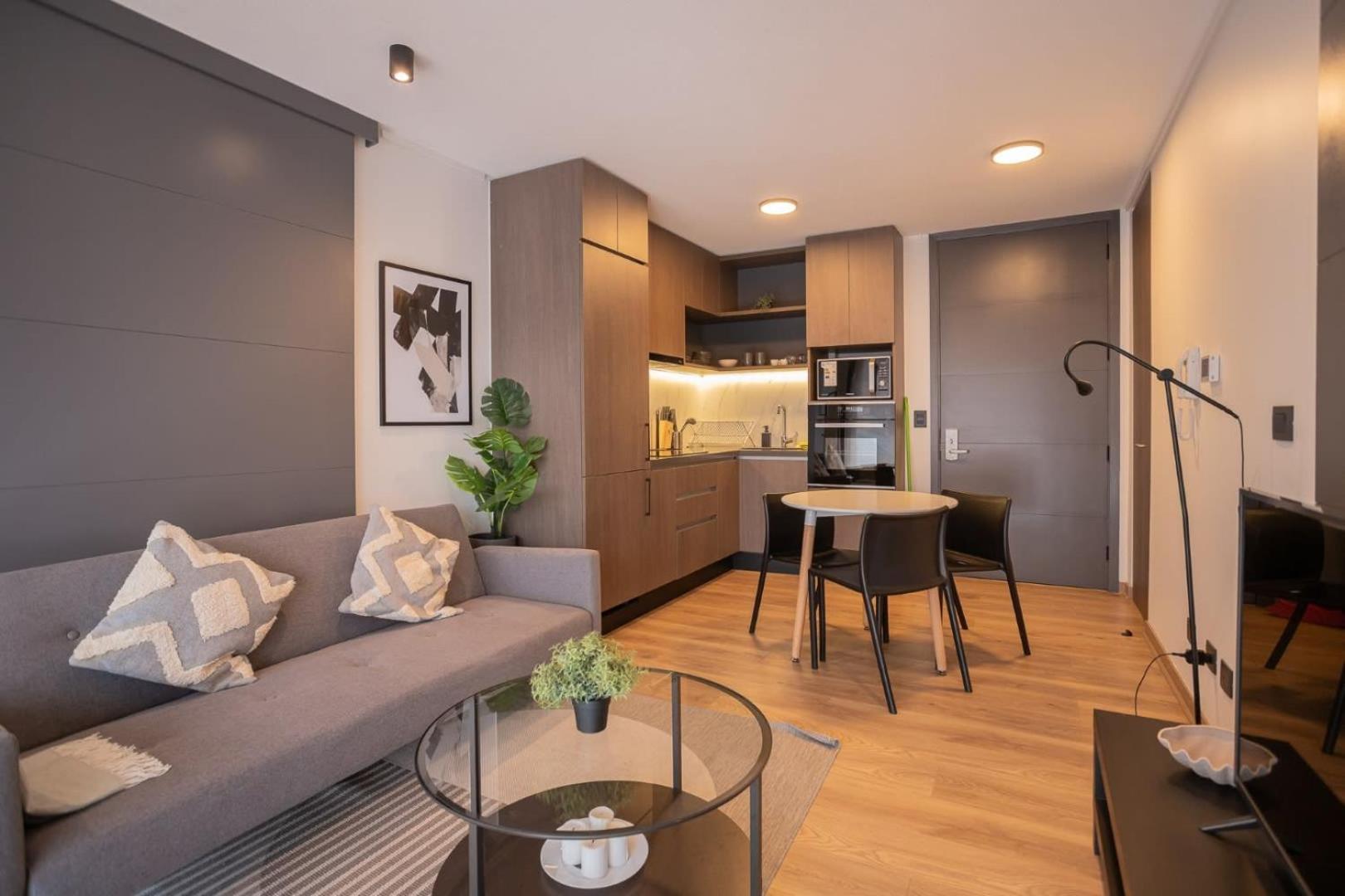 Apartamento Exclusividad Y Confort A Pasos Del Metro Santiago de Chile