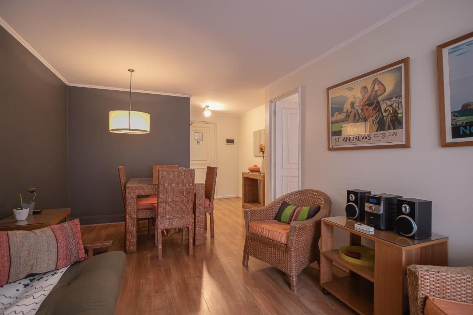 Comfy Urban Style Steps From Costanera Center Apartamento