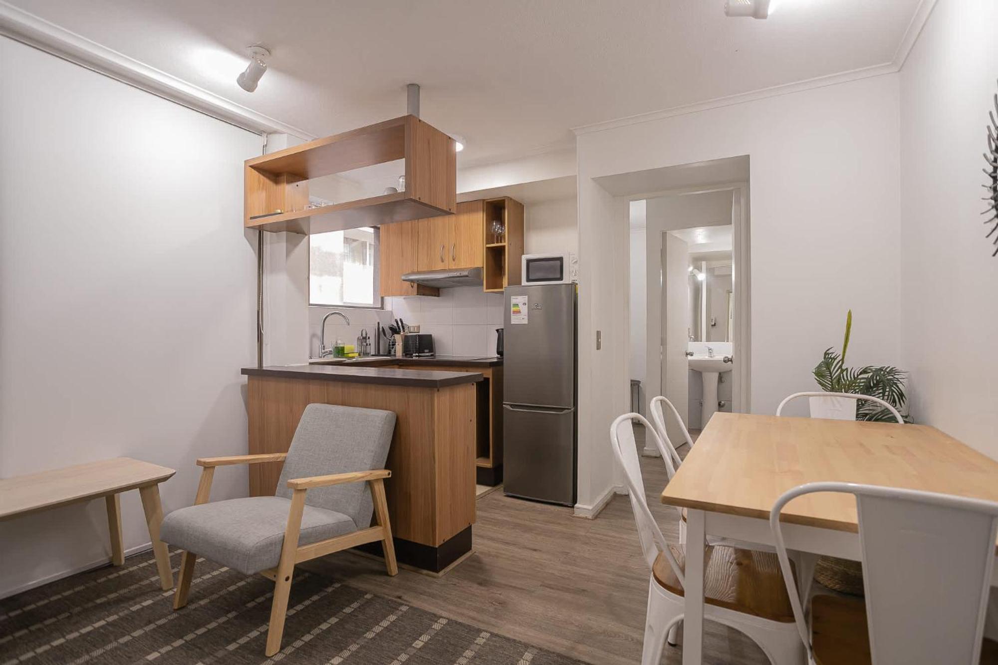Apartment Cozy Space In The Center Of The City Santiago