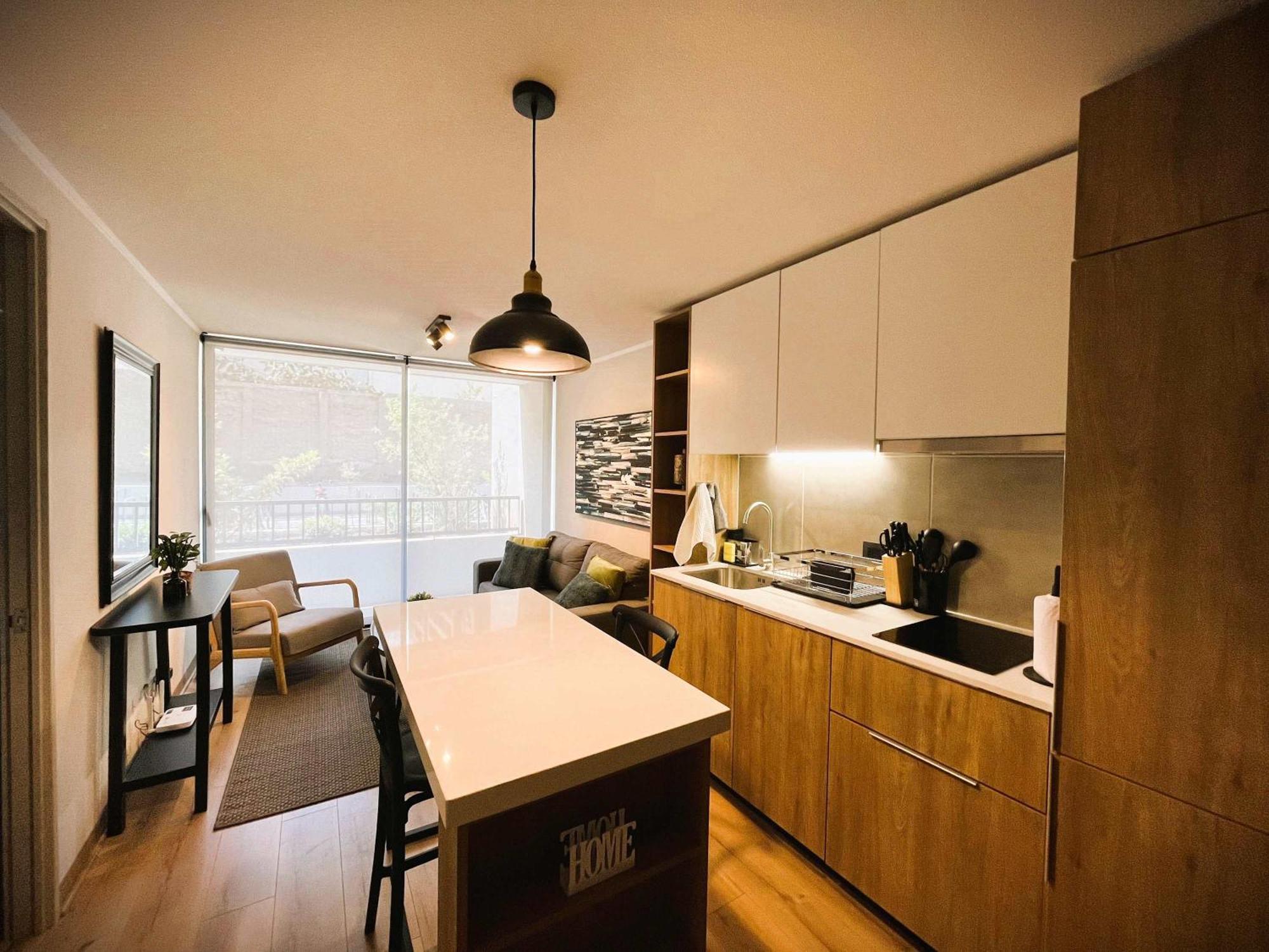 Apartment Hom I Amplio Y Comodo Depto 1d1b 2pax Santiago