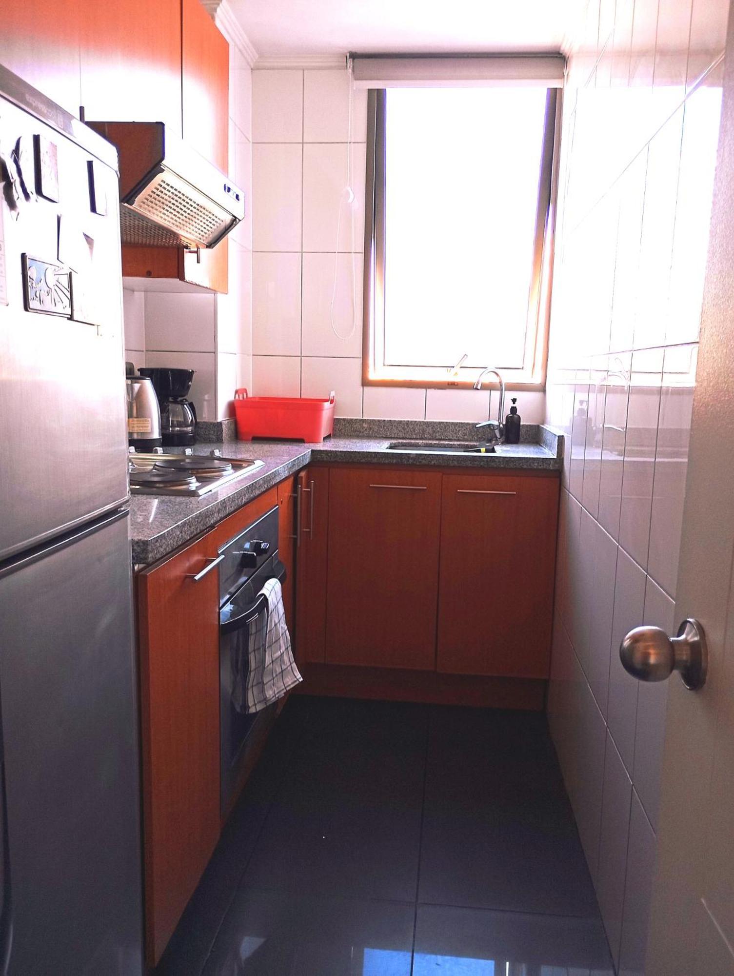 Comodo Departamento En Barrio Bellas Artes Santiago