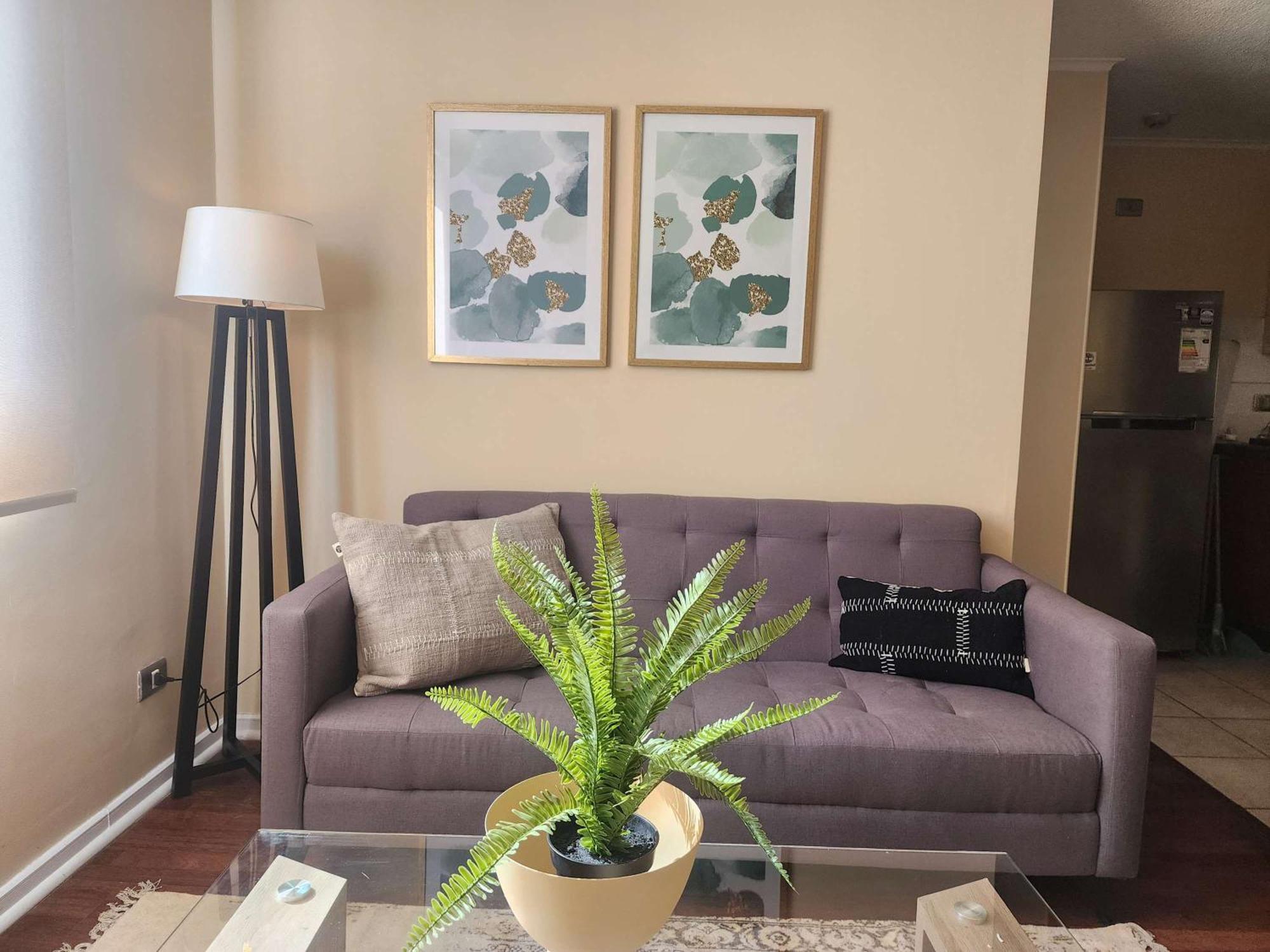 Apartamento Hom I Comodo Departamento 3pax 2d1b Calle Merced Stgo Santiago de Chile