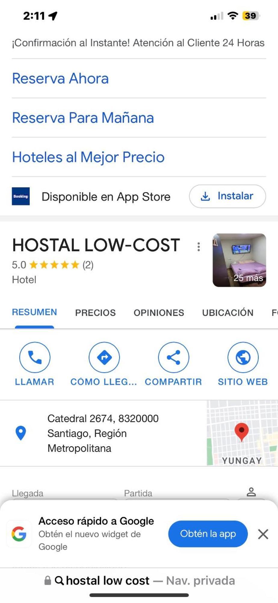 Apartamento Cost Santiago