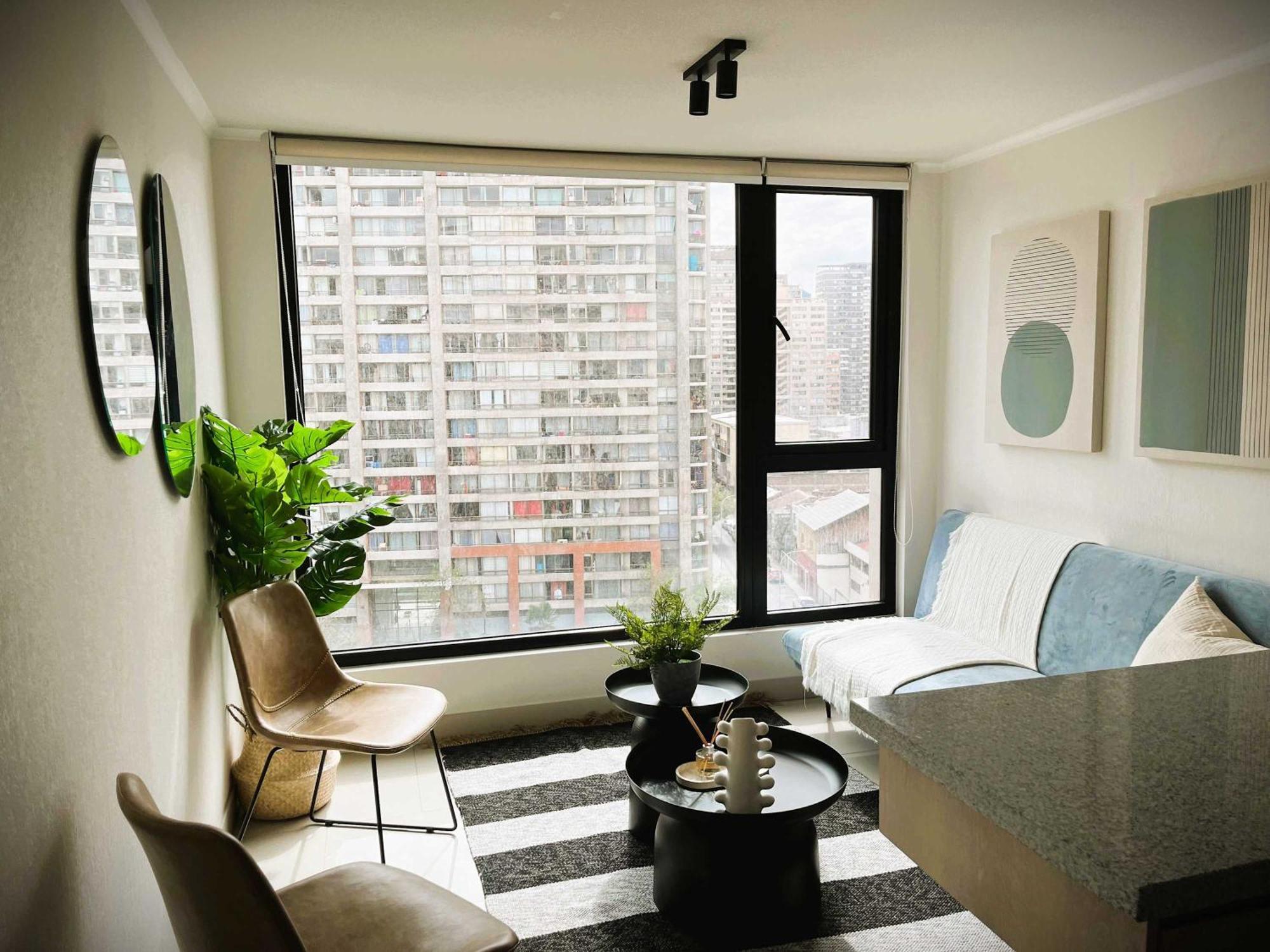 Apartamento Hom I Acogedor Y Luminoso Depto 1d1b 2pax *