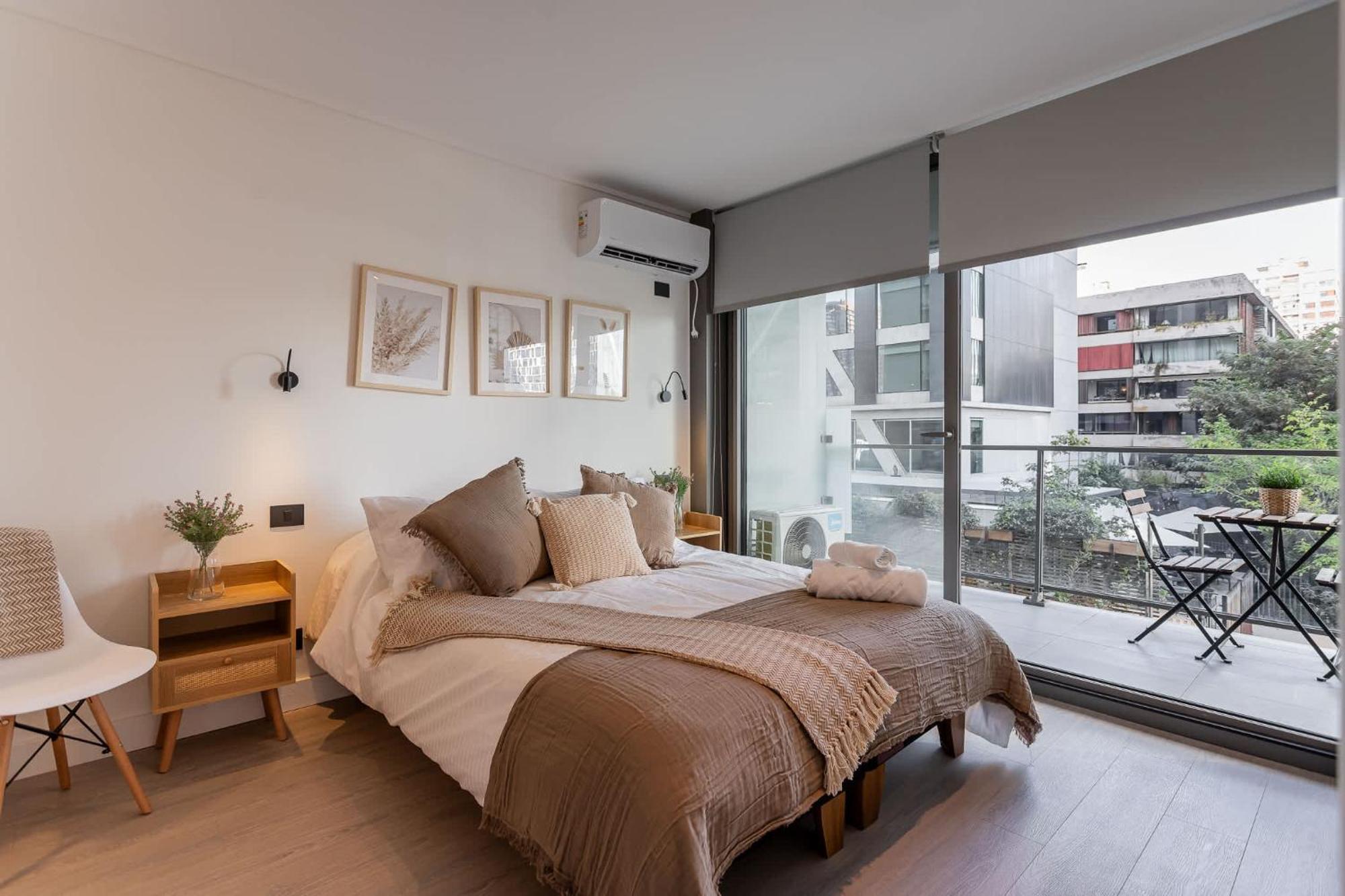 Apartment Charming 1br Retreat Close To Parque Arauco Mall Santiago