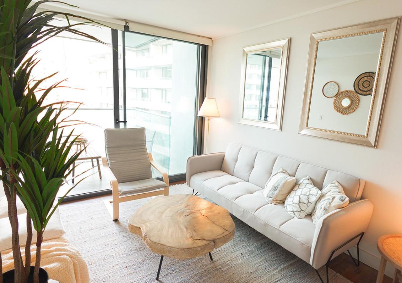 Depto Premium A Pasos Del Parque Arauco Con Aire Acondicionado Apartamento