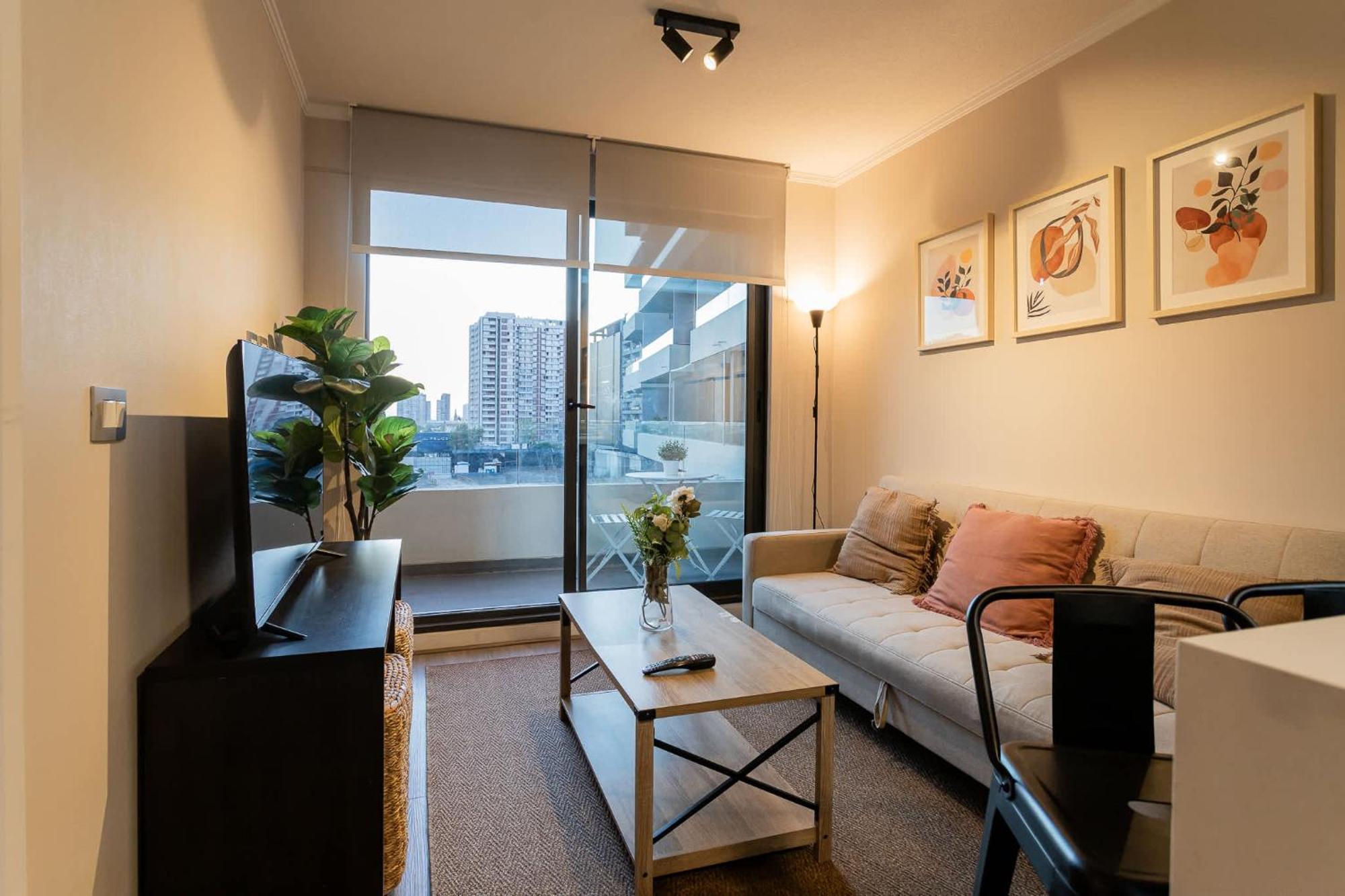 Trendy 1br Nunoa Your Urban Getaway *