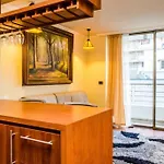 Estupendo Depto, Ambiente Tranquilo En Providencia