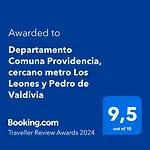 Departamento Comuna Providencia, cercano metro Los Leones y Pedro de Valdivia