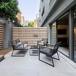 Elegante Estudio Terraza Privada En Providencia
