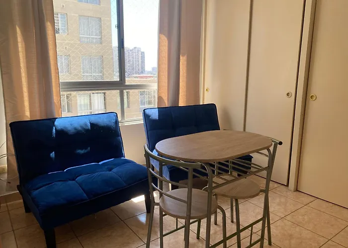 Apartamento Completo Amoblado Santiago Cercano Movistar Arenas