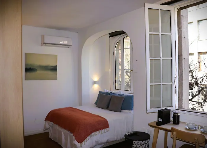 Hom I Amplio Y Luminoso Departamento En Barrio Lastarria