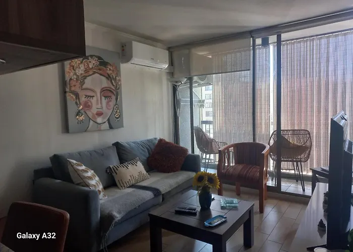 Comodo Departamento En Santiago Centro