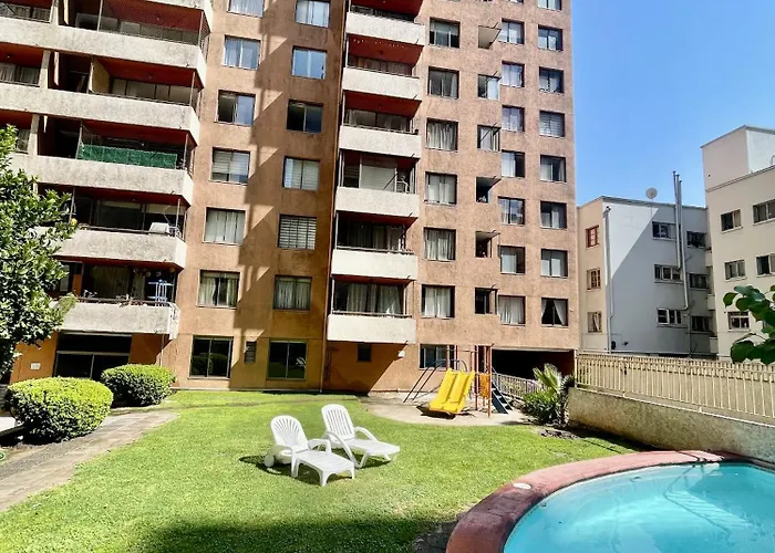 Apartamento Piscina 2 Habitaciones Santiago Centro