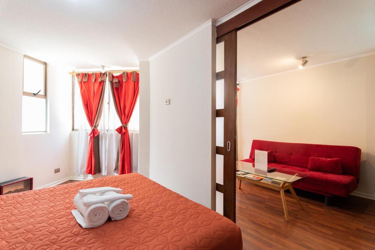 Urban Burgundy - 1br, Metro, Wifi, Tv * Santiago de Chile