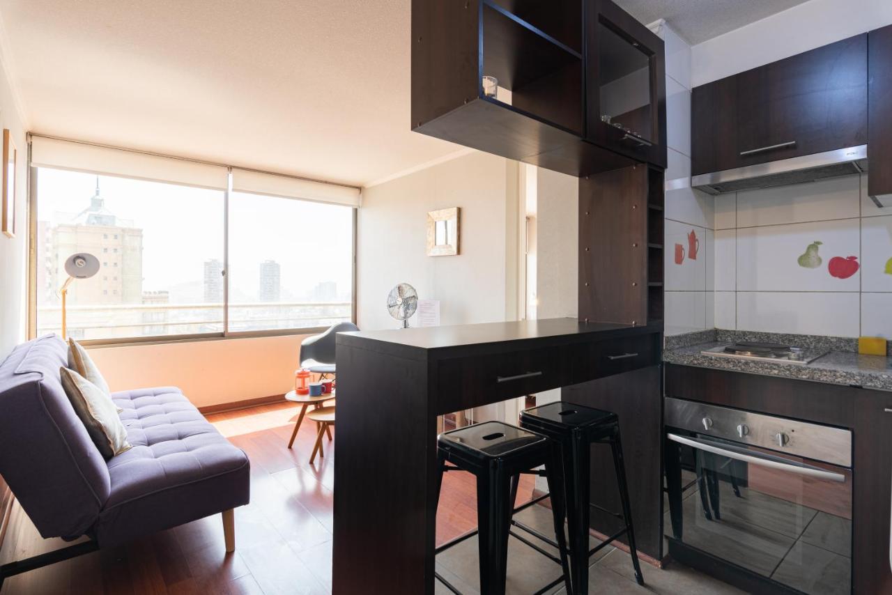 Urban Art - 1br, Wifi, Smart Tv & Metro Apartment Santiago