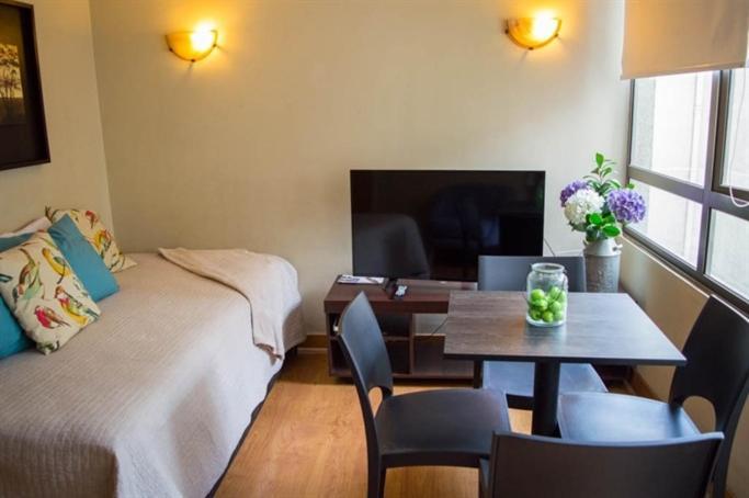 Uh Departamento Amoblado Lastarria Santiago