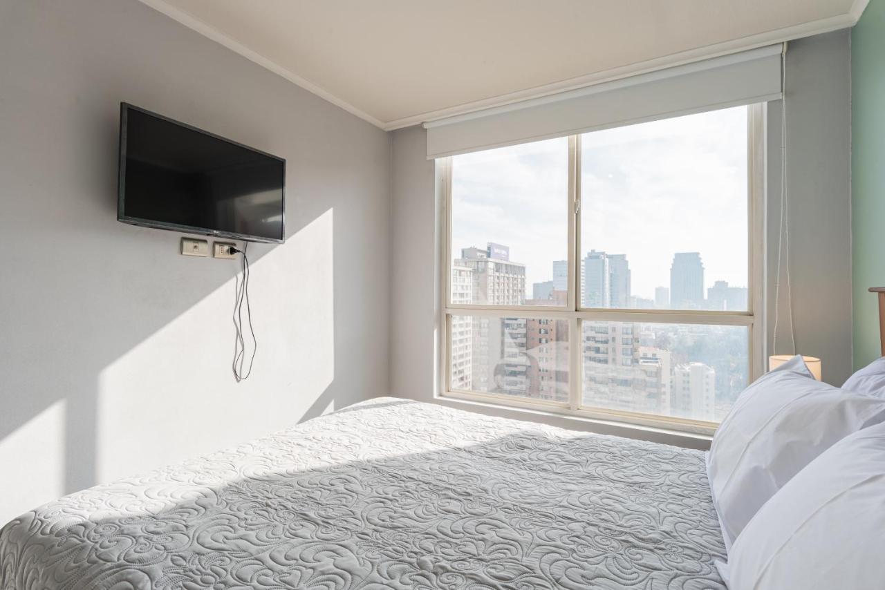 Apartamento Urban View - 2br W/ Wifi, Ac, Gym, Metro Santiago
