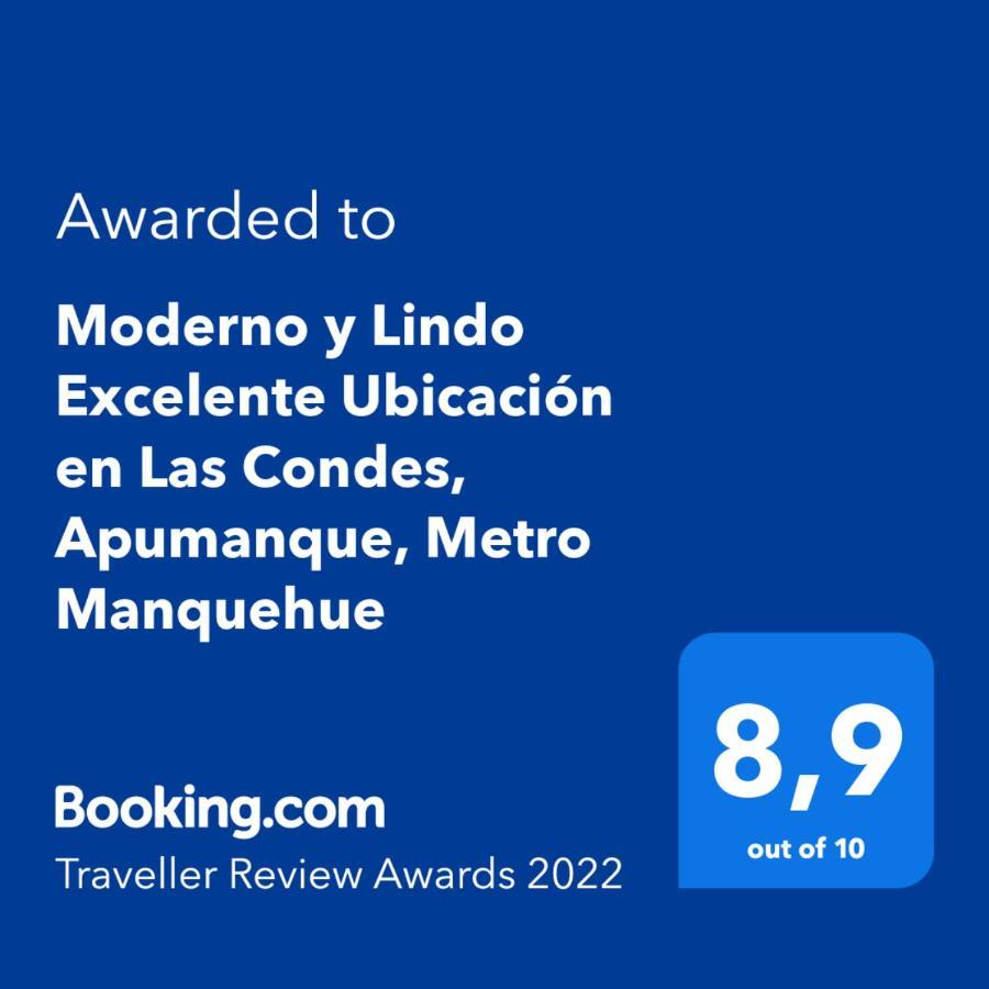 Moderno Y Lindo Excelente Ubicacion En Las Condes, Apumanque, Metro Manquehue Apartment Santiago