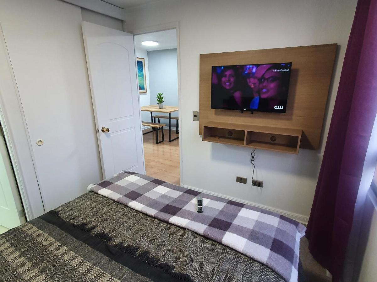 Comodo Departamento En Bellas Artes Con Vista Privilegiada * Santiago