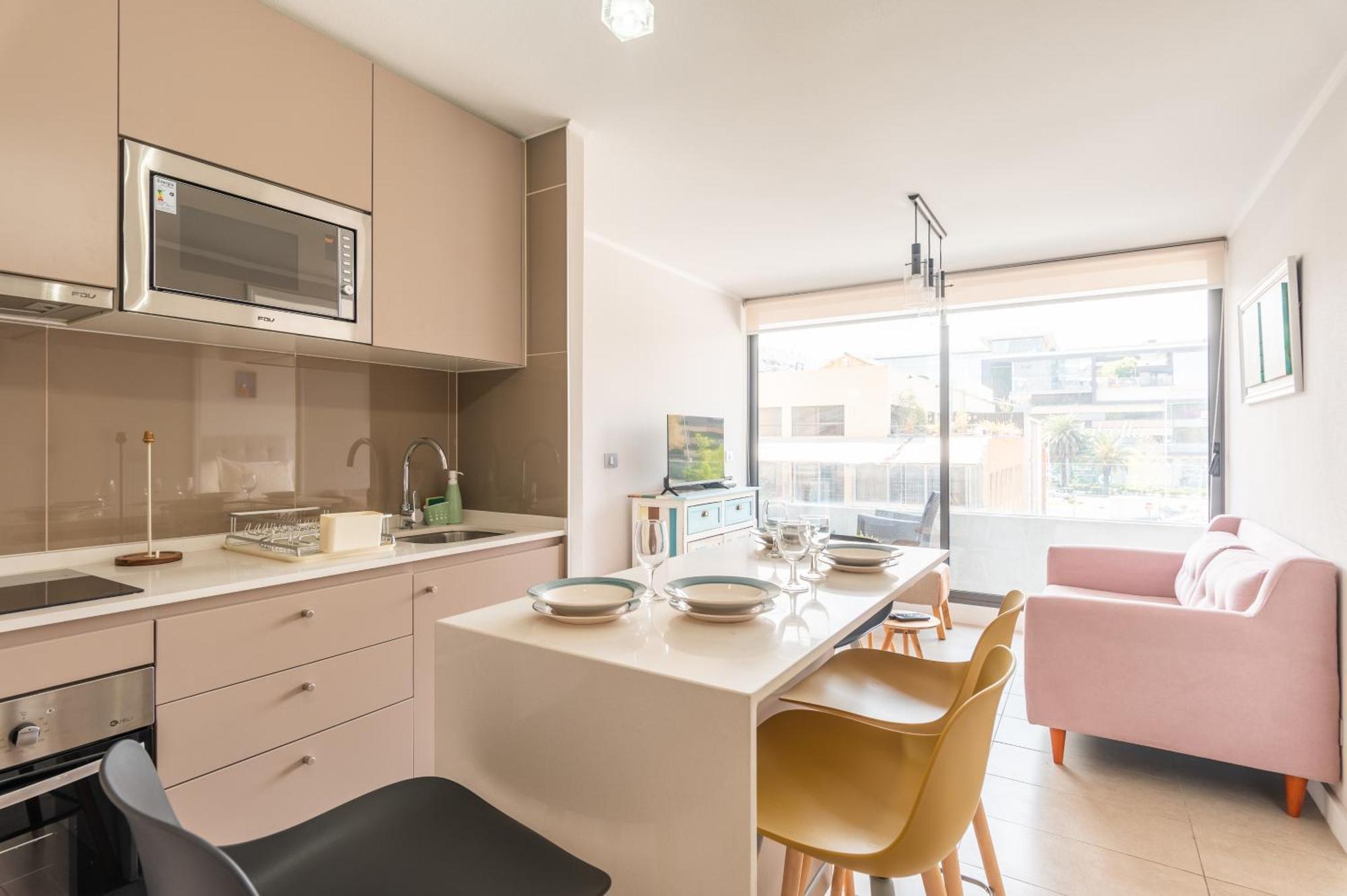Chic Plaza 2b W/wifi, Parking & Metro. Apartamento *