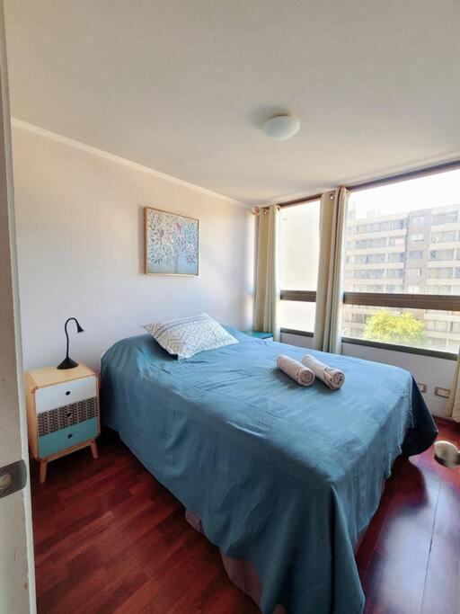 Centrico Departamento En Metro Parque Bustamante * Santiago
