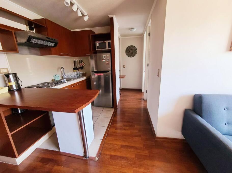 Centrico Departamento En Metro Parque Bustamante Santiago