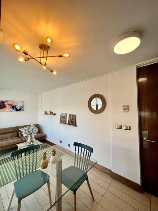 Apartamento Lindo Y Equipado Depto De 1d/1b En Metro Manquehue
