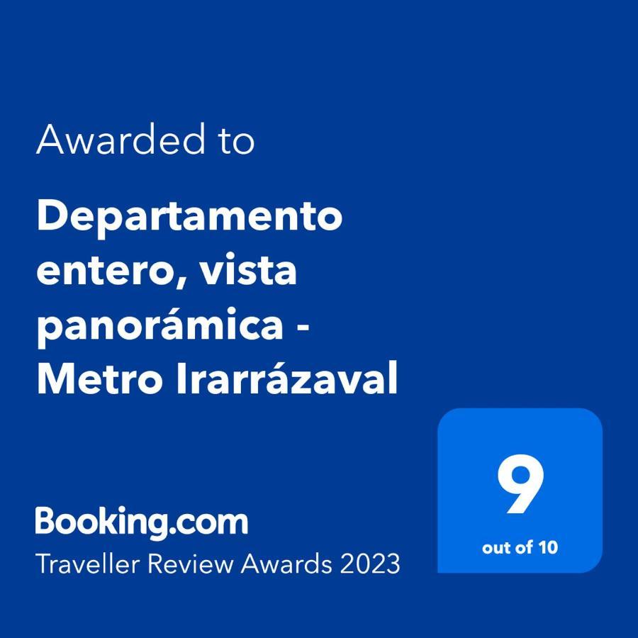 Departamento Entero, Vista Panoramica - Metro Irarrazaval