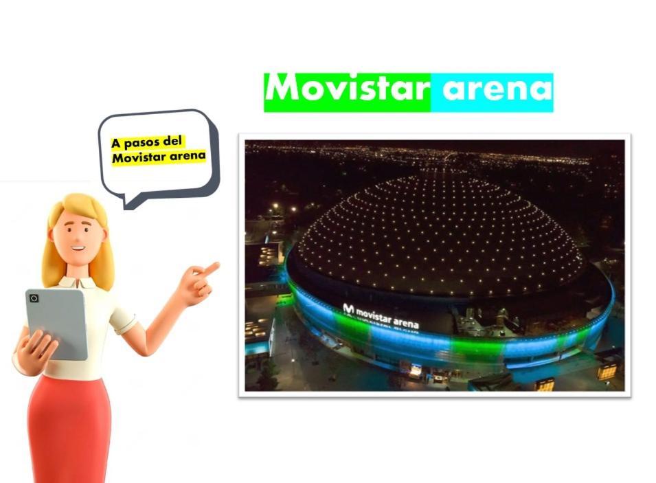 Departamento Amoblado Cerca Del Movistar Arena *
