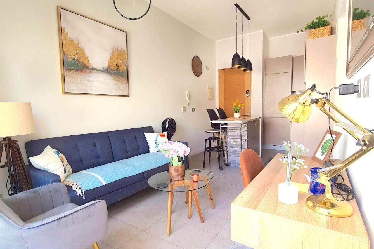 Depto Nuevo Full Equipado - Estacionamiento - Plaza Egana, Nunoa Apartment *