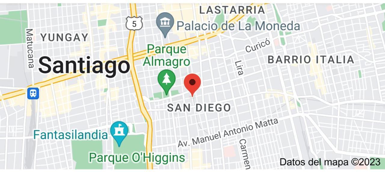En Centro Cerca De Movistar Arena, Caupolican Căn hộ Santiago