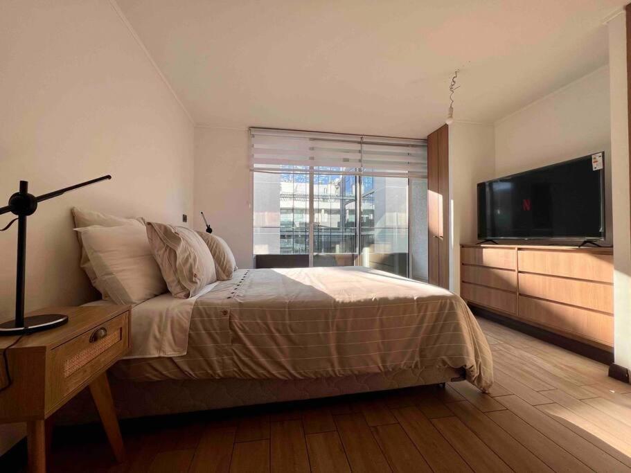 Apartamento Full Equipado, A Pasos De Clinica Las Condes *