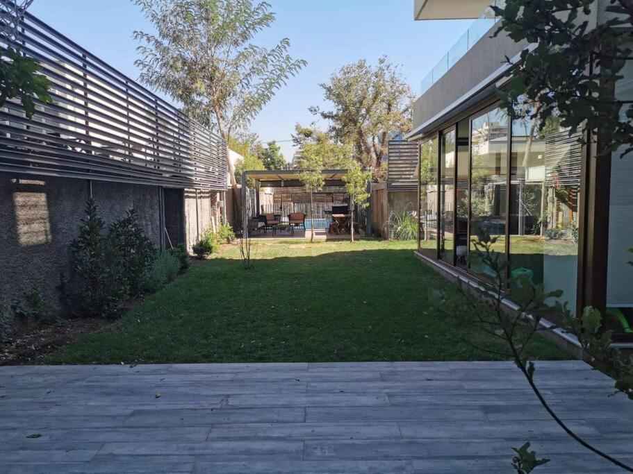 Apartamento Gran Departamento En Primer Piso + Patio Propio Santiago