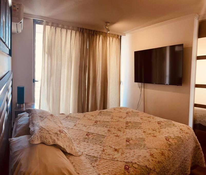 Apartment Depto Familiar Con Cama Matrimonial Mas Cama Nido En Providencia Santiago