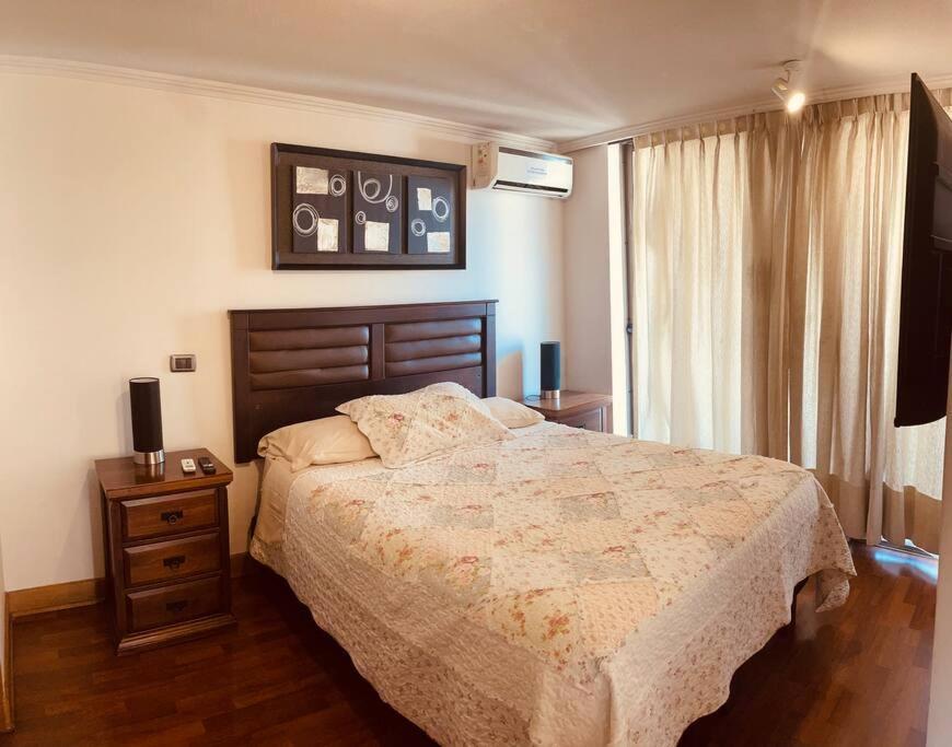Apartment Depto Familiar Con Cama Matrimonial Mas Cama Nido En Providencia Santiago