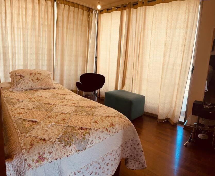 Depto Familiar Con Cama Matrimonial Mas Cama Nido En Providencia Apartment *