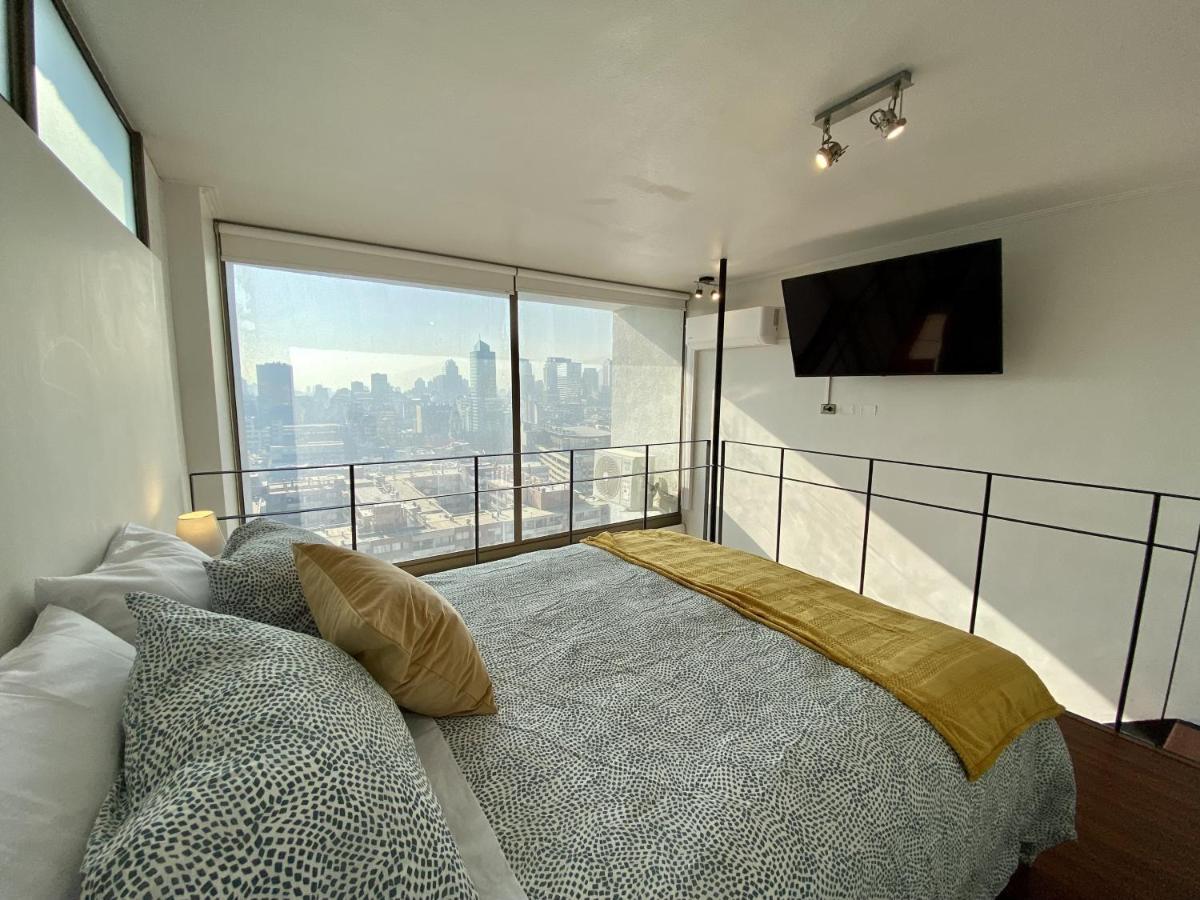 Loft Smart Panoramic - Office Pool Laundry Wifi Apartment Santiago