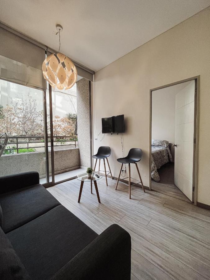 Centro Elegante Amoblado Metro Al Lado Apartamento Santiago de Chile